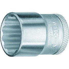 GEDORE 1997149 12 Square Socket 13/32 Insertion Angle 0.37 inch (9.5 mm)