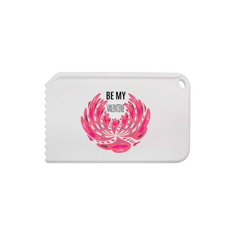 Azeeda 'Be My Valentine' Plastic Ice Scraper (IC00041266)