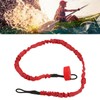 2Pcs Kayak Paddle Leash Nylon Rubber Corrosion Resistant Stretchable Anti