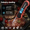 0.5 Sec Instant Read Meat Thermometer Digital with ±0.5℉ Precision,