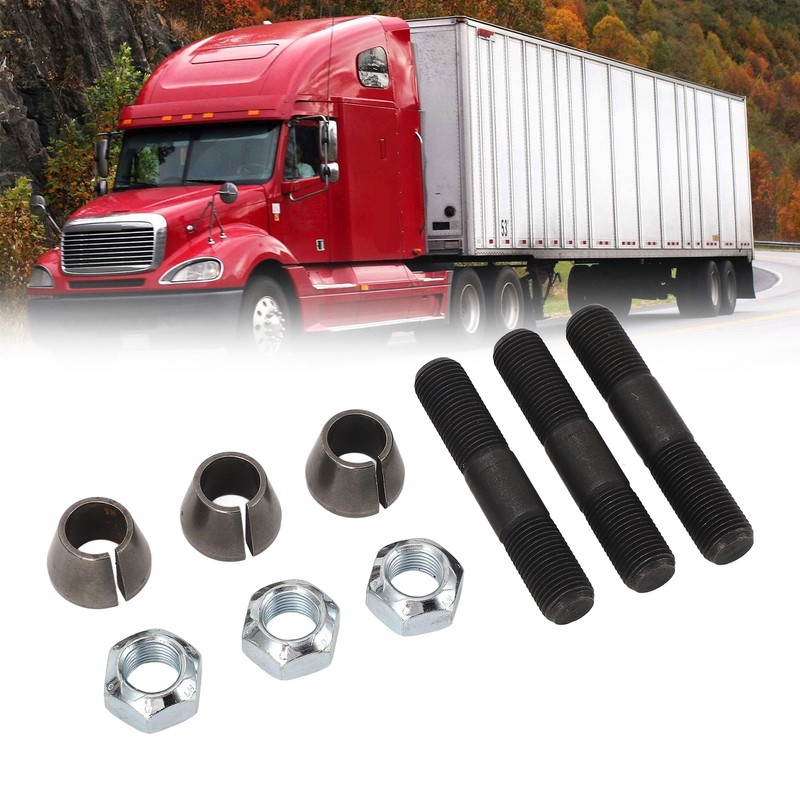 Steering Arm Install Kit EWO12025 High Strength Stud and Conical