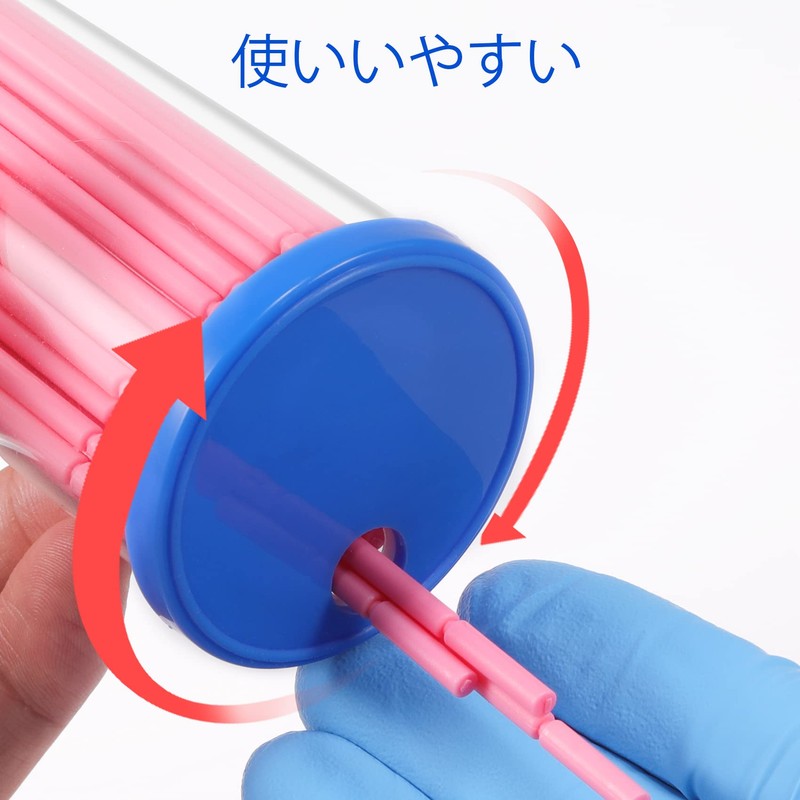Annhua Disposable Dental Micro Brushes, 400 Pcs Dental Brushes, Disposable