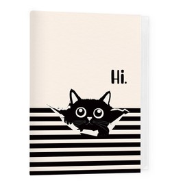 WOTYPU Black Cat Gift Photo Album 4X6, Black Cat Hi Photo Album Memory Book Keepsake With Hold 36 Pictures For Family Baby Graduation Wedding Anniversary Travel Vacation