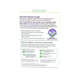 Culturelle Digestive Health Probiótico, 80 Cápsulas