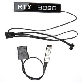Graphics Card RGB Light 3pin 6pin 50cm Lighting Effect Synchronize with Motherboard Computer Accessories 5V