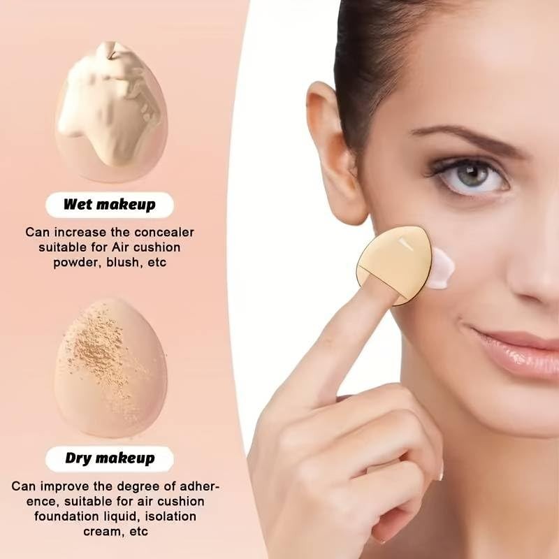 Juego de Brochas de Maquillaje Profesional, 25 Piezas con Esponjas,