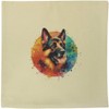 Azeeda 40cm x 40cm 'German Shepherd Dog' Canvas Cushion Cover