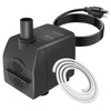 Submersible Pump 200GPH with AUTO-Shut-Off 5.2ft High Lift for Fountains,