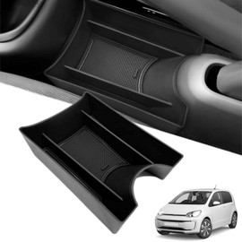 Bamyli Centre Console Organiser Compatible with VW Up Accessories GTI/Seat MII/Skoda Citigo Accessories Interior Storage Box Car Accessories Glove Box Bottom Centre Armrest