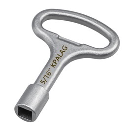 KPALAG Upgraded Stainless Steel 5/16'' Square Hydrant Key, Sillcock Water Key, Shut Off tool for Wall Hydrant Water Spigot and Outdoor Hose Faucet Valve, Replace# 80132