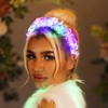 Vakkery Light Up Headband LED Flash Glowing Hair Bands Headbands