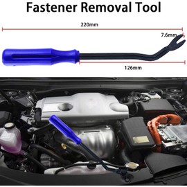 Car Clips Plastic Rivets 900PCS Metal Screw Auto Fastener Push Pin Kit Set Panel Clips with 10 Cable Ties and Fastener Remover for GM Toyota Honda Ford Buick Nissan