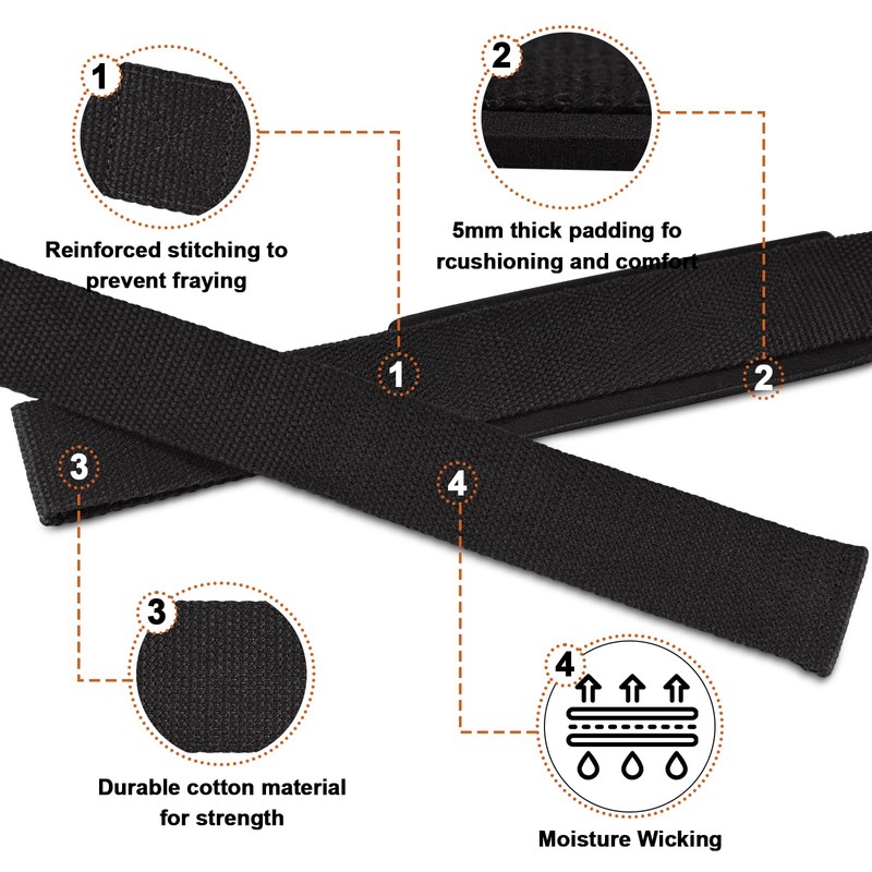 Lifting Straps - Wrist Straps for Men and Women