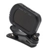 Clip On Guitar Tuner Black LCD Display A0 27.5Hz to