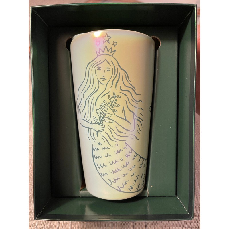 Starbucks 50th Anniversary Limited Edition Siren Double Wal Ceramic Tumbler