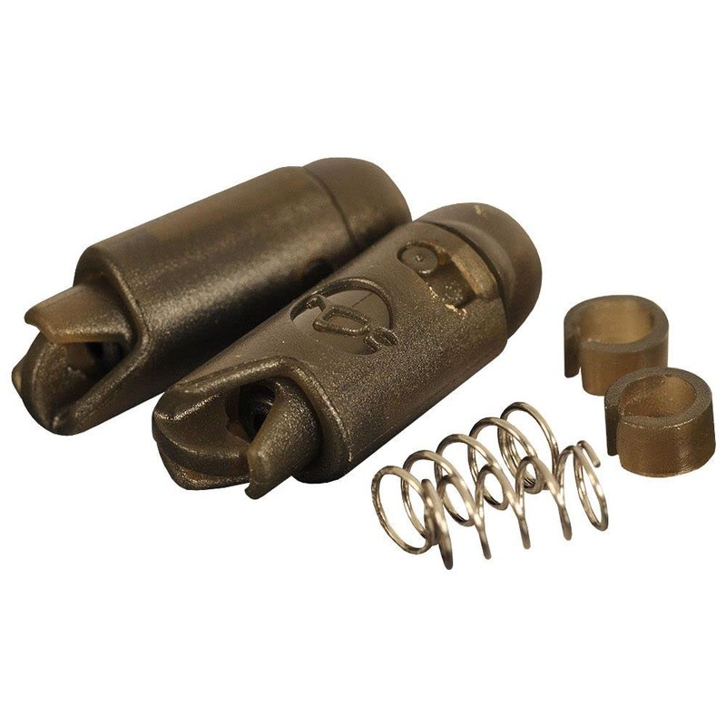 Korda Heli Safe Brown - 2 Lead Clips, Lead Clips,