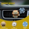 Cute Lion Car Air Fresheners Vent Clips, Rotating Windmill Car