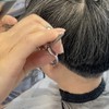 Professional Barber Shears for Hair Cutting with Razor-Sharp Blades &