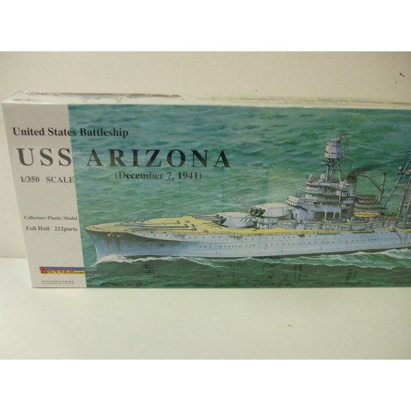U.S.S. ARIZONA - United States Battleship - 1/350 scale BANNER Models kit