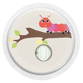 2X Caterpillar - Sticker Skin for Freestyle Libre 3 Sensor