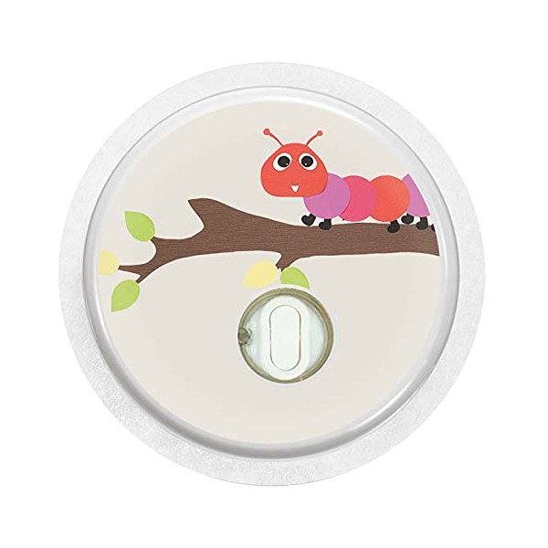 2X Caterpillar - Sticker Skin for Freestyle Libre 3 Sensor
