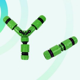 One-Touch Straight Hose Connector Adapter Anti-kink Y-Type 20ea