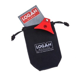 Logan Sheep Dog A1 Training Whistle - High Grade Aluminium - Red