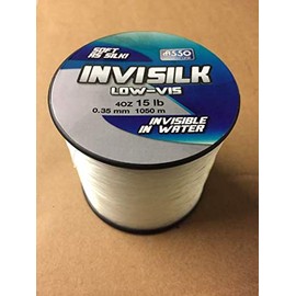 Asso Invisilk Clear Low-Vis Copolymer Fishing Line: 18lb