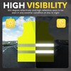 PeerBasics Safety Vests 10 Pack - Yellow Reflective High Visibility,