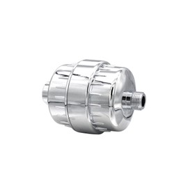 SOLVEX 15 Stage Shower Water Filter - Shower Head Filter, Remove Chlorine Heavy Metals and Other Sediments, Vitamin C Water Softener Reduces Dry Itchy Skin（Chromed),US-SP-50090