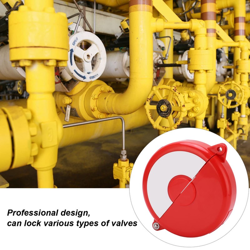 QANYEGN Valves Lockout, Safety Valves Lock, Locking Disc Valve Lock