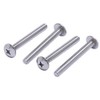 1/4"-20 x 2-1/2" Stainless Truss Head Phillips Machine Screw, (25