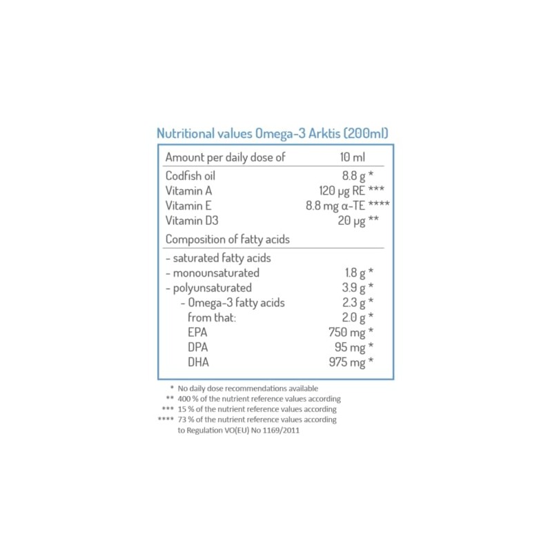 NORSAN Omega-3 Arktis 6.8 fl oz (200 mL)