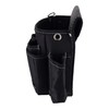 Sankyo Corporation DT-28-BK DBLTACT Waist Bag, 2 Tiers, 7.9 inches