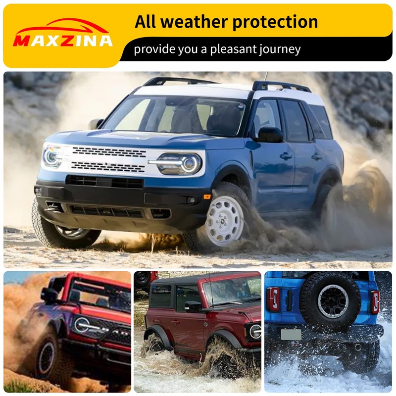 Maxzina Hood Protector Compatible with 2021-2025 Ford Bronco (Not for