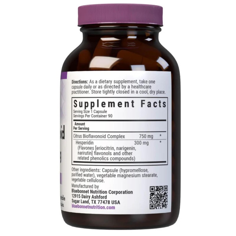 Bluebonnet Citrus Bioflavonoid Complex 750 mg Immune System Support -