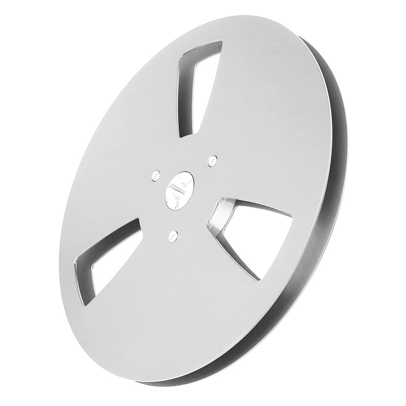Empty Tape Spool, 7 Inch Open Spool, Audio Aluminium Rewind