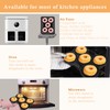 2 Pcs Silicone Donut Mold for 8QT-10QT Air Fryer, Reusable