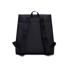 RAINS Messenger Bag, Backpack, Classic Contemporary for travel and everyday use - Black