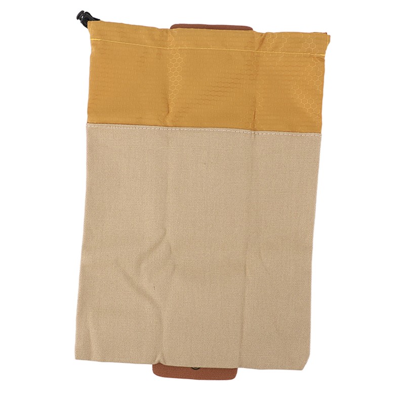 Orchard Picking Bag Canvas Leather Waist Hanging Fruit Harvest Bag