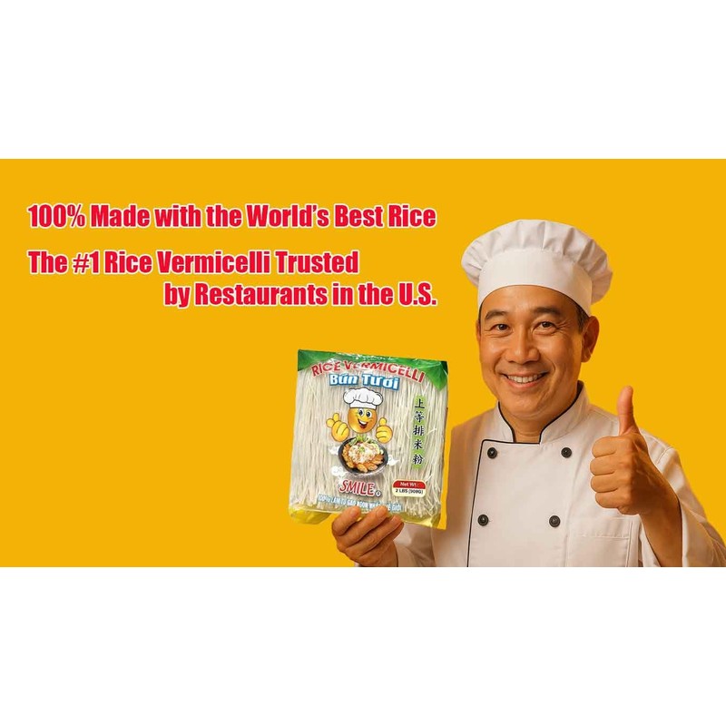 Bun Tuoi Smile - Smile Rice Vermicelli – Bún Đầu