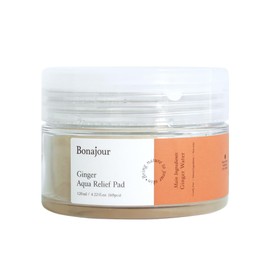 [BONAJOUR] Ginger Aqua Relief Toner Pad for Sensitive Skin, Gentle Exfoliation and Soothing