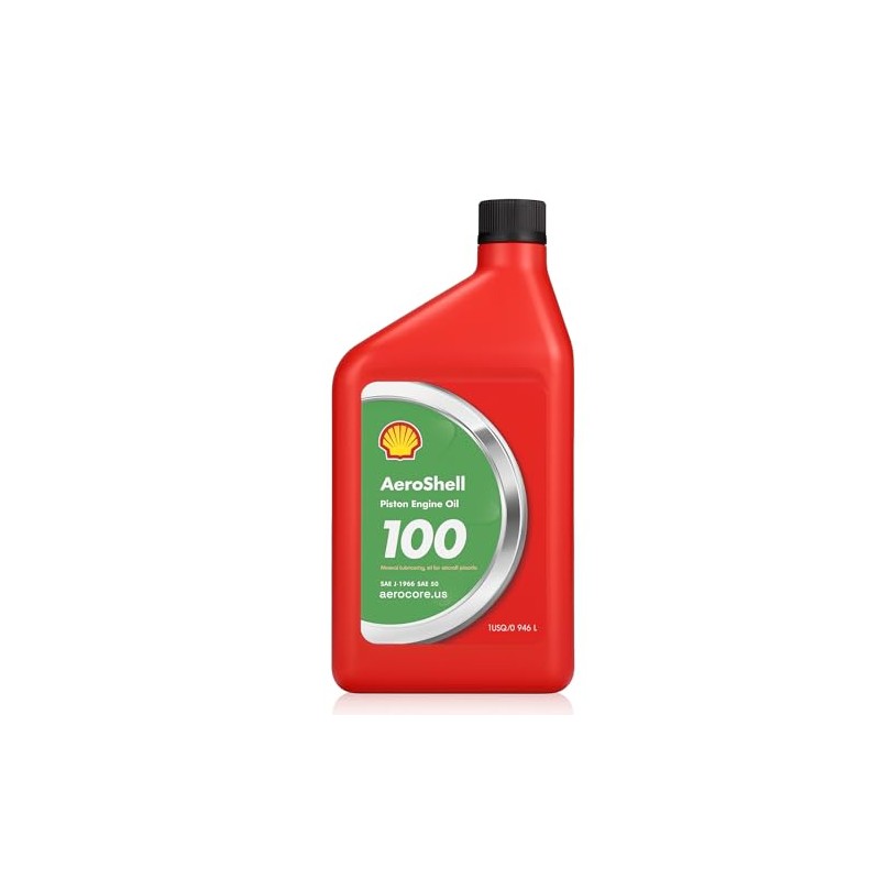 AEROSHELL OIL 100 MINERAL LUBRICATING OIL FOR AIRCRAFT PISTON ENGINES