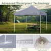 LIUJIAYI Pop Up Canopy Replacement Top, 8x8 Heavy Duty 500D