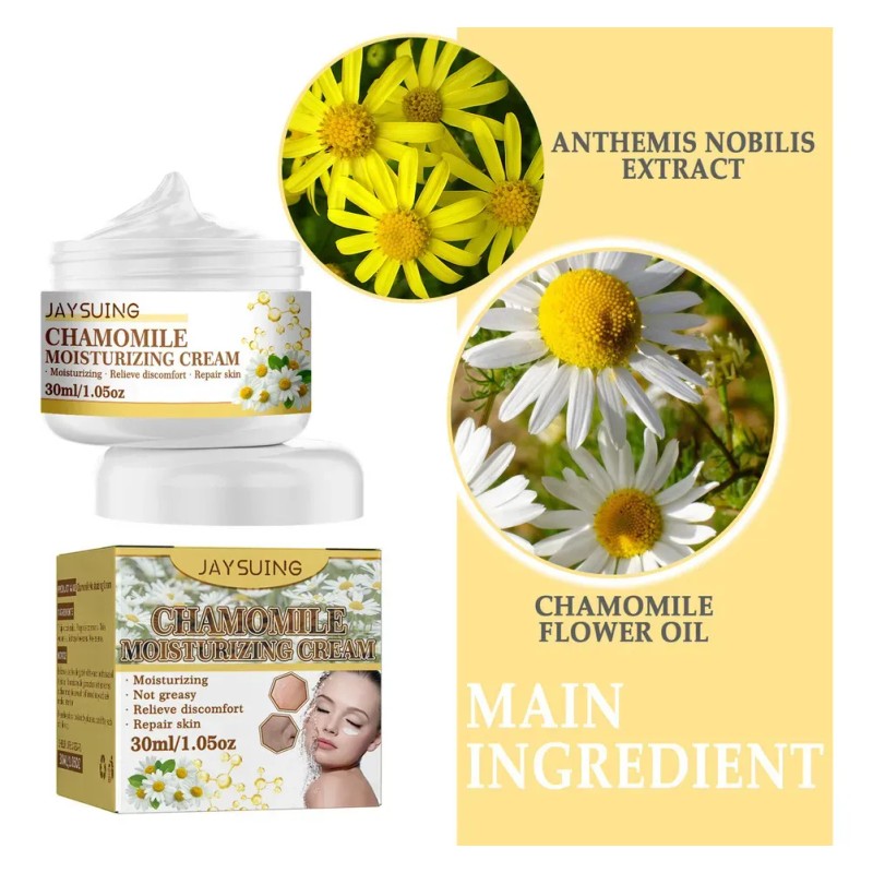` Crema Hidratante De Manzanilla Moisturizi Facial De .