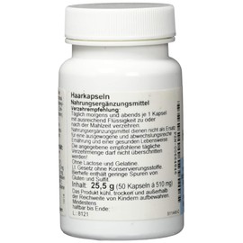 Hair Capsules, 50 Capsules (25.5 g)