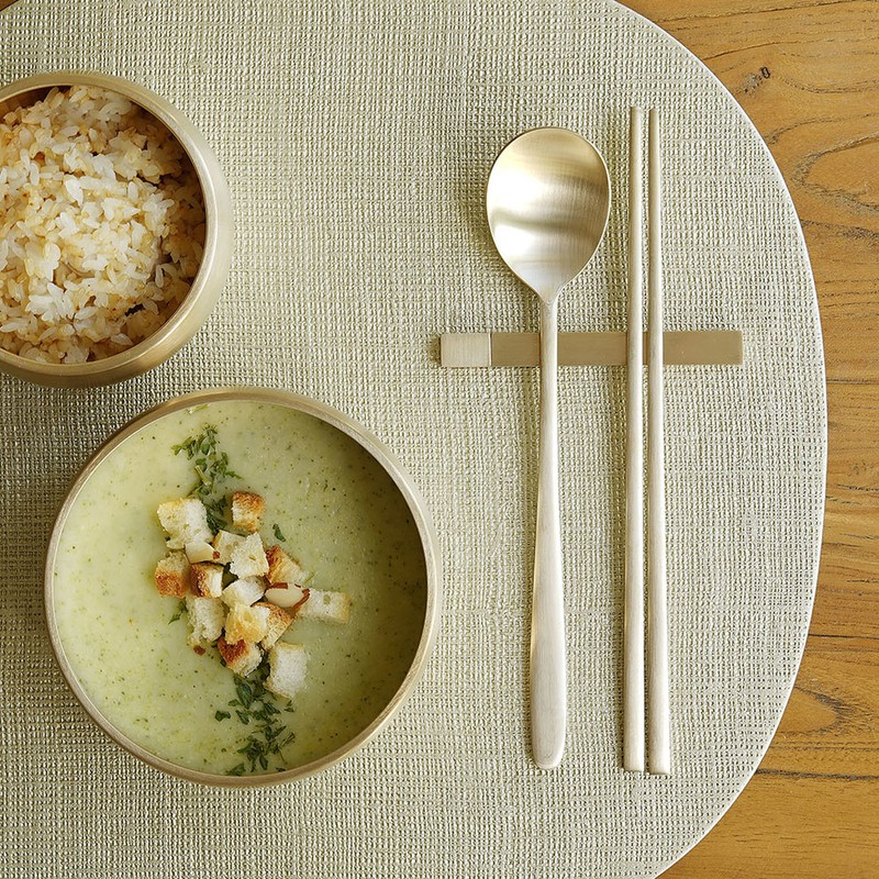 Notdam Bangjja Yugi Organic Spoon for 1 person / 놋담