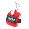 TopTie Hand Tally Counter, 4-Digit Mechanical Golf Clicker Counter Handheld,