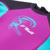 O'Neill Wetsuits Children's Toddler Reactor 2mm Spring Wetsuit, Berry/Light Aqu,