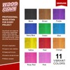 NINESUNG Orange Wood Stain | Water Based Wood Dye Powder